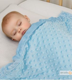 Manta Dots Baby Elefante 100 x 70cm