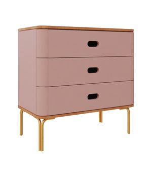 Cômoda Aquarela com 3 Gavetas - Cia do Móvel