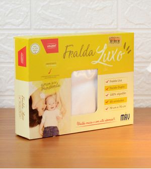 Kit Fralda Luxo com 5 Unidades - 1762