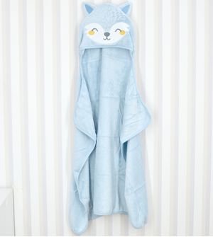 Toalha de Banho com Capuz Power Sec Raposa