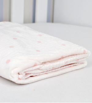 Manta Microplar Poá 76x100 cm