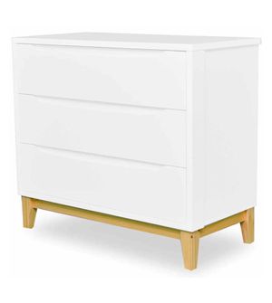 Cômoda Infantil Retrô Amor Perfeito 3 Gavetas Divicar