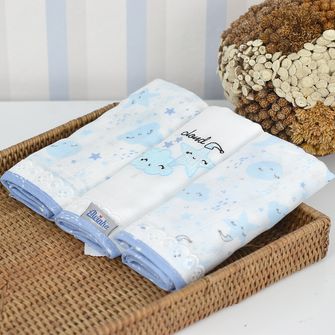 Kit Fralda com Bainha 3 Unidades Alvinha