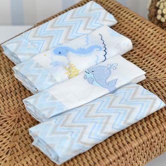 Kit Pano de Boca Soft Dengo com 4 Unidades