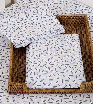 Jogo de Lençol para Mini Berço Confete com 2 Peças 103x78cm