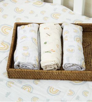 Cueiro Swaddle Soft com 3 peças 80x80cm - 1546U