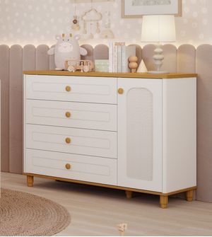 Cômoda Alfajor com 4 Gavetas e 1 Porta Permobili