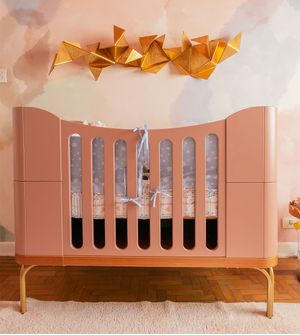 Berço Americano 3 em 1 Aquarela - Cia do Móvel