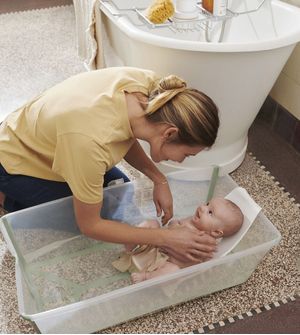 Apoio Recém Nascido Para Banheira Flexibath Stokke