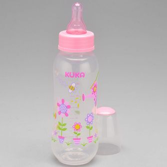 Mamadeira Natural Color Rosa 250ml