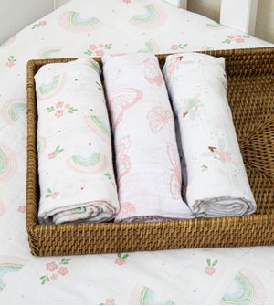 Cueiro Swaddle Soft com 3 peças 80x80cm