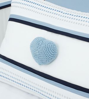 Kit de Berço Grega Poá 400 Fios com 6 Peças