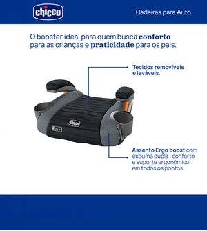 Assento Booster Gofit Plus Iron Chicco
