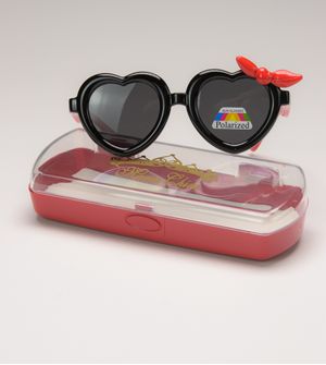 Óculos de Sol Infantil Coração com Lacinho