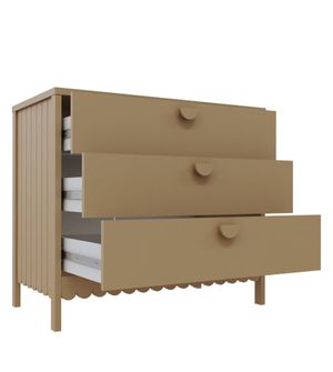 Cômoda Rococó com 3 Gavetas - Cia do Móvel