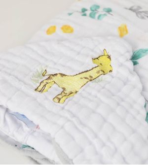 Toalha Soft com Capuz Bordado 80 x 90cm