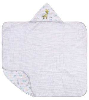 Toalha Soft com Capuz Bordado 80 x 90cm