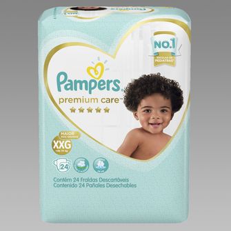 Fralda Pampers Premium Care Mega