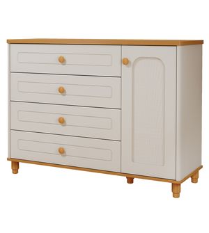 Cômoda Alfajor com 4 Gavetas e 1 Porta Permobili