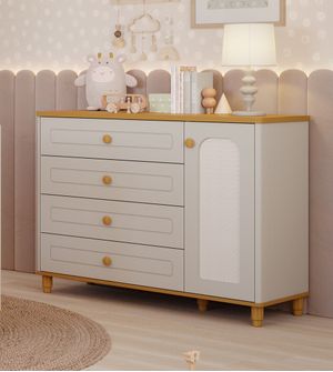 Cômoda Alfajor com 4 Gavetas e 1 Porta Permobili