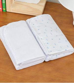 Cueiro Estampado Flanelado Flechas com 2 Peças