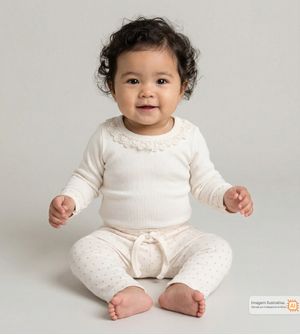 Conjunto Body Renda e Poá