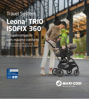 Carrinho Travel System Leona² Pebble Pro 360 - Maxi-Cosi