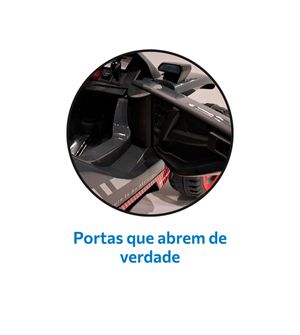 Carro Audi RS E-Tron R/C Elétrico 24V Bandeirante - 2948