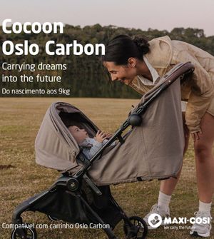 Oslo Newborn Cocoon Twillic Truffle Maxi-Cosi
