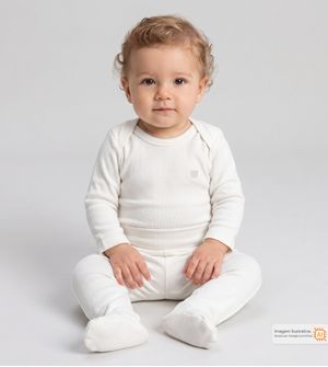 Conjunto Body Cós Confort Off White