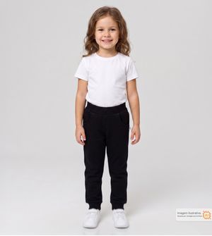 Calça Moletom Basic Preta