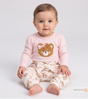 Conjunto Body Ursinhas Fofinhas