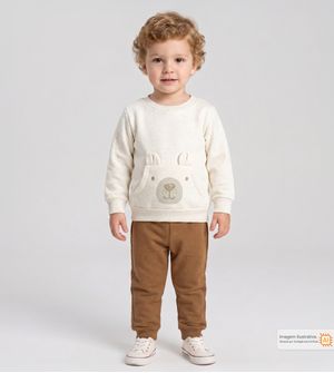 Conjunto Moletom Urso