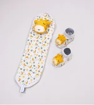 Kit Pantufa e Naninha Girafa