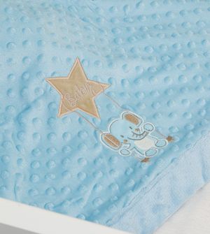 Manta Dots Baby Elefante 100 x 70cm