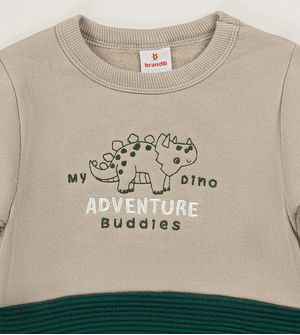 Conjunto Moletom Dino Aventura