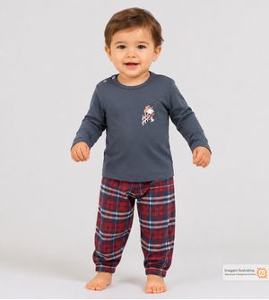 Pijama Cãozinho Fazendeiro