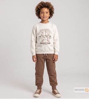 Conjunto Moletom Baseball