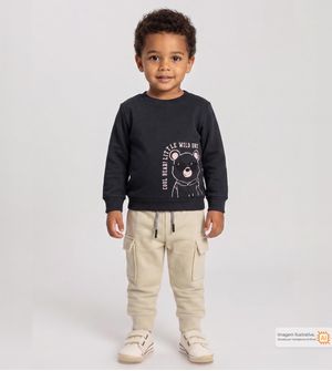 Conjunto Moletom Pequeno Selvagem