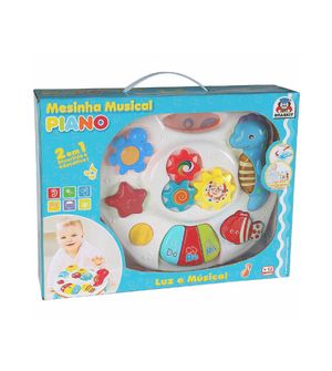 Mesinha Musical Piano 2 em 1