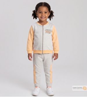 Conjunto Moletom Sorrisos, Alegria e Diversão