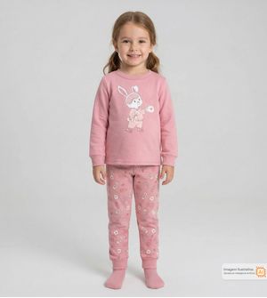 Conjunto Pijama Boa Noite Coelhinha