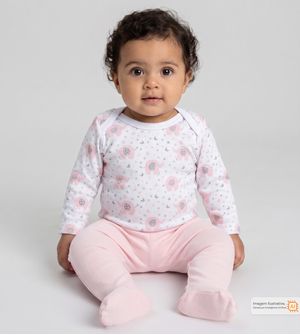 Conjunto Body Elefante Rosa
