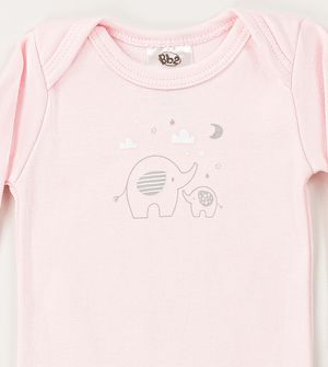 Kit Body Elefante Rosa com 2 Unidades