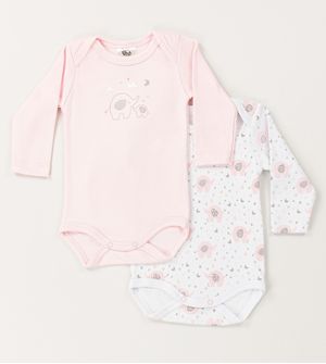 Kit Body Elefante Rosa com 2 Unidades