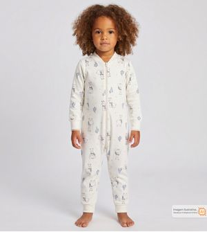 Pijamão Lhama Branco