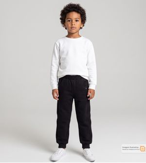Calça Moletom Básica Preta