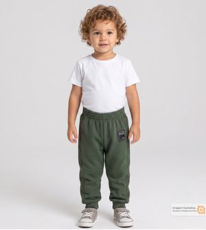 Calça Moletom Básica Verde
