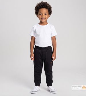 Calça Moletom Confort Preta