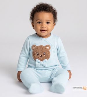 Macacão Malha Urso